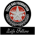 Life Fellow Texas Bar Foundation Badge
