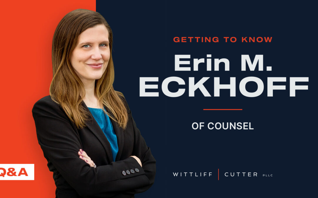 Getting to Know Erin M. Eckhoff