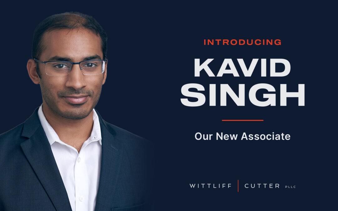 Kavid Singh Joins Wittliff | Cutter Litigation Team